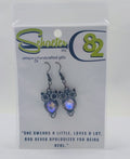 Sparkly owl earrings